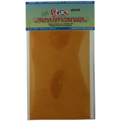 Double sided polyester ultra clear sheets - Stix2