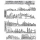 Timbro Cling Tim Holtz - Cityscapes
