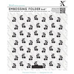 Embossing Folder Docrafts - Xcut - Cherries