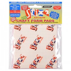 Craft foam pads 7x7x2 mm - Stix2