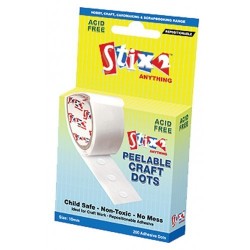 Peelable craft glue dots removable - Stix2
