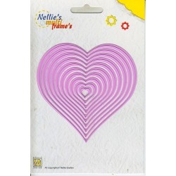 Fustella Nellie Snellen - Straight Heart
