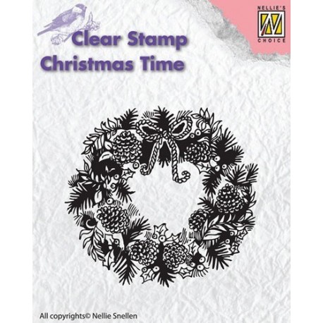 Timbro Clear Nellie Snellen - Wreath