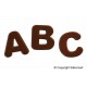 Stampo SilikoMart - Choco ABC
