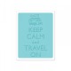 Fustella Sizzix TI A2 - Keep Calm and Travel On
