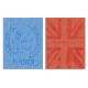 Embossing Folder Tim Holtz  -  London Icons & Union Jack Set