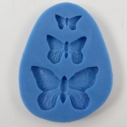 Wow! - Stampo in silicone - Butterfly Trio